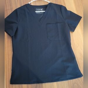 edge Men's Black V-Neck Shirt